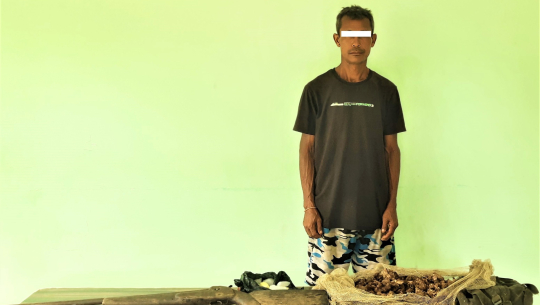 धनगढीमा भरुवा बन्दुकसहित एक जना पक्राउ