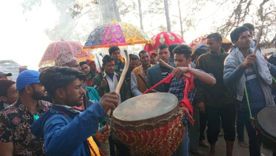 दार्चुलाको प्रसिद्ध लटिनाथ मन्दिरमा जात्रा 