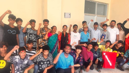 अखिल (क्रान्तिकारी) दिपायल सिलगढीको नगर कमिटी अध्यक्षमा भीष्म भट्ट