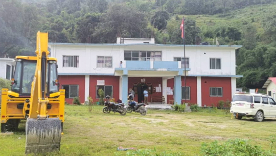 Bajhang's Jai Prithvi Municipality purchased a dozer