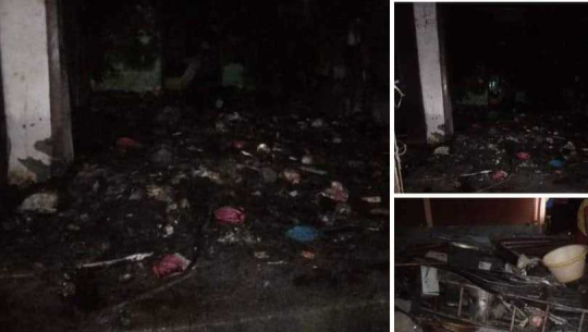 दार्चुलाको एक पसलमा आगलागी