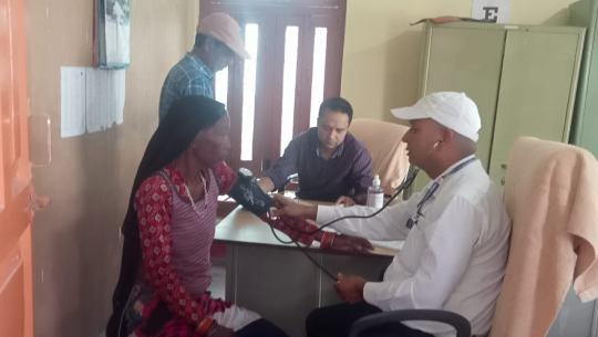 धनगढी-१० को विशेषज्ञ वडा क्लिनिकमा १६३ जनाको उपचार   