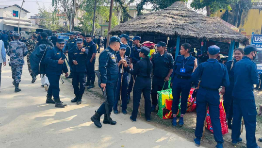 सुदूरपश्चिममा सेनाले हवाई सुरक्षा दिने, म्यादीसहित १८ हजार प्रहरी मैदानमा