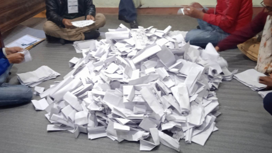 The vote count begins in Kailali-5