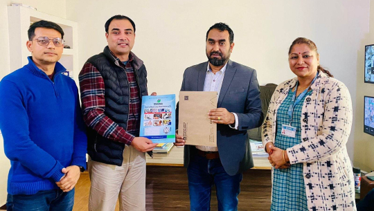 धनगढीमा एनएमबी बैंक र निसर्ग हस्पिटलबीच  सम्झौता