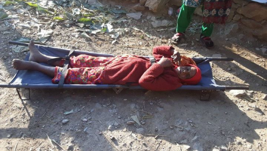 बझाङमा भत्ता बुझ्न गएकी वृद्धाको बाटामा मृत्यु