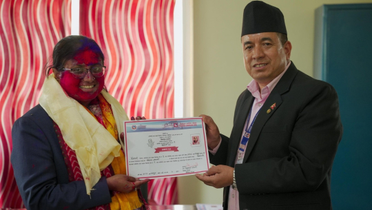 सुदूरपश्चिममा १७ महिला उम्मेदवारमा एक मात्र निर्वाचित