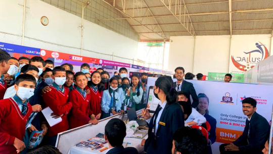 क्यान इन्फोटेकको आकर्षण बन्यो एसपीएको स्टल