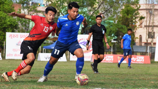 नेपाल पुलिस क्लव खप्तड गोलडकपको क्वाटरफाइनलमा