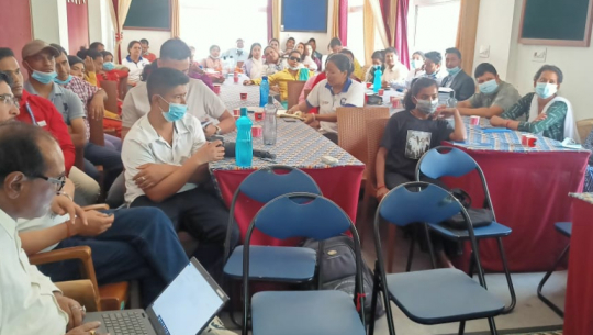 New Year Greeting Program by Nepal National Social Welfare Association (NNSWA)