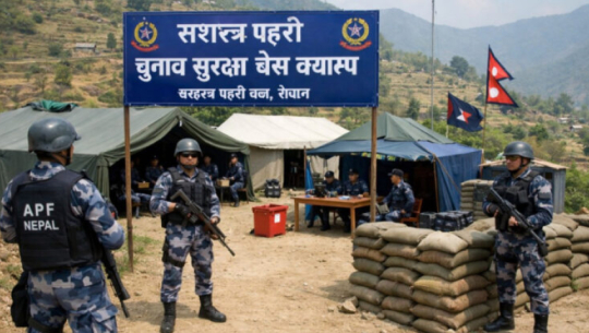 Armed police force to establish security bases in all 16 constituencies of Sudurpaschim for elections