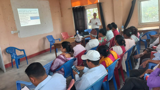 कञ्चनपुरमा दादुरा–रुबेला न्यूनीकरणका लागि अभिमुखीकरण कार्यक्रम 