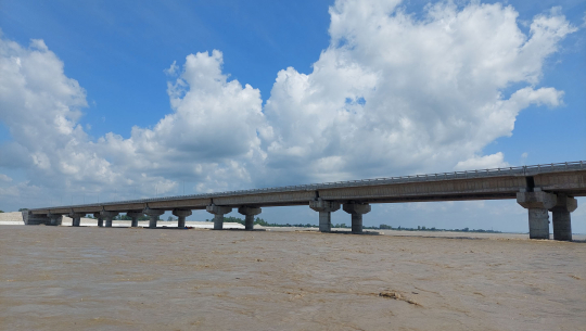 महाकाली पुल निर्माणको काम सकियो, बजेट अभावले उद्घाटनमा समस्या