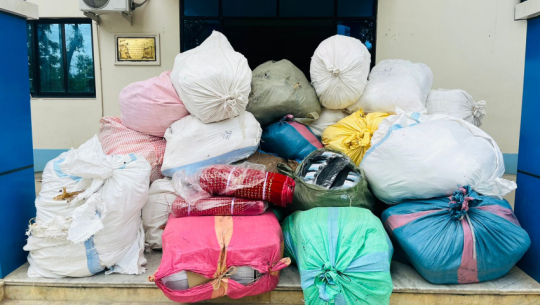 Major Contraband Seizure in Dhangadhi: Illegal Goods Valued at Over 12 Lakhs Confiscated