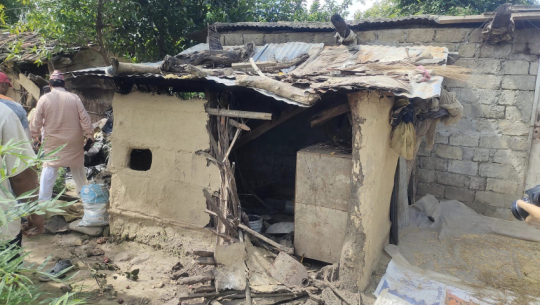 Kanchanpur's Krishnapur Witnessed Destruction as Elephant Ravages Local Resident's Home