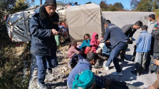 Tragic Jeep Accident in Achham Leaves 14 Injured; Driver in Police Custody