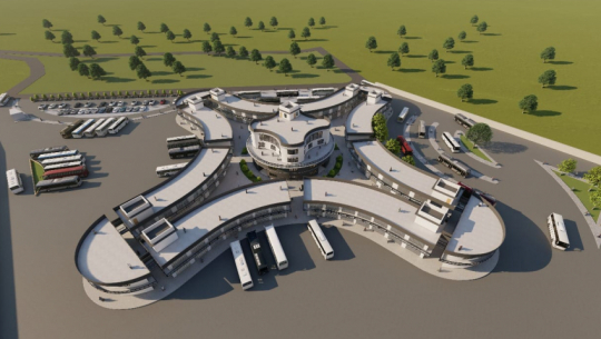 यस्तो बन्दैछ धनगढीको 'अत्याधुनिक बसपार्क'