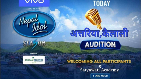 Nepal Idol Season 5 Auditions Head to Attariya in Kailali