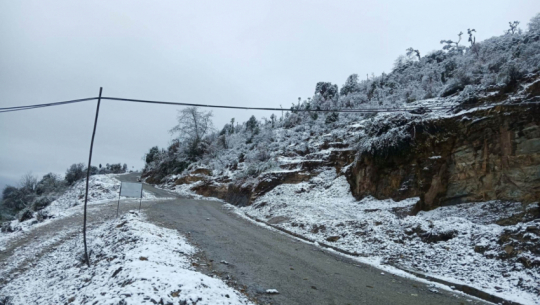 Bajura Blanketed in Snow as Winter Weather Sets In