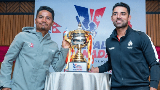 एकदिवसीय शृङ्खला: नेपाल र क्यानडाबिचको पहिलो खेल आज