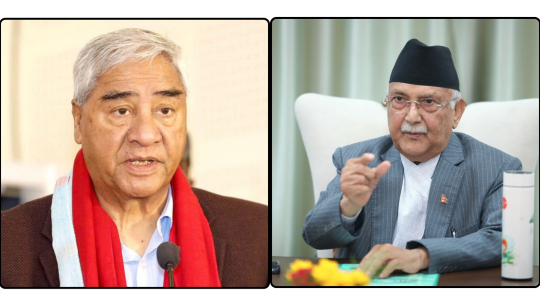 पूर्वप्रधानमन्त्री ओली–देउवाले दिए बालेन्द्र शाहलाई बधाई