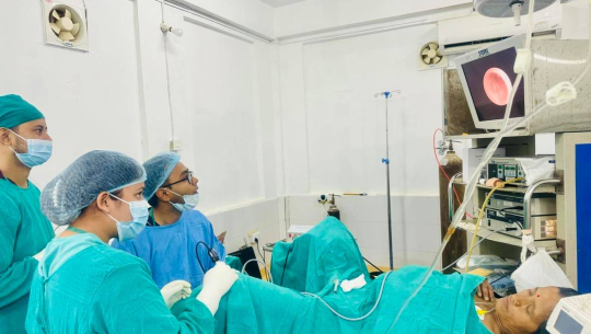 सेती अस्पतालमा पहिलो पटक दुरबिन विधिबाट शल्यक्रिया सेवा सुरु