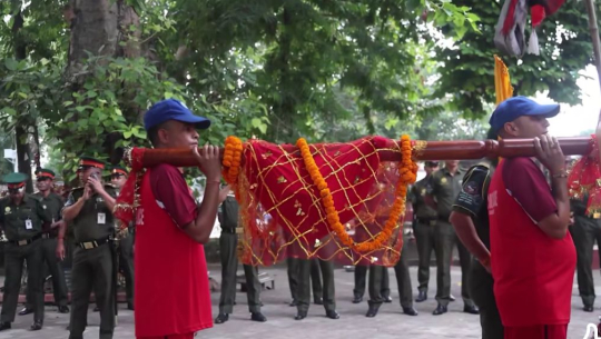 धनगढीका मेयर हमाल नेतृत्वको टोली बडीमालिकातर्फ प्रस्थान