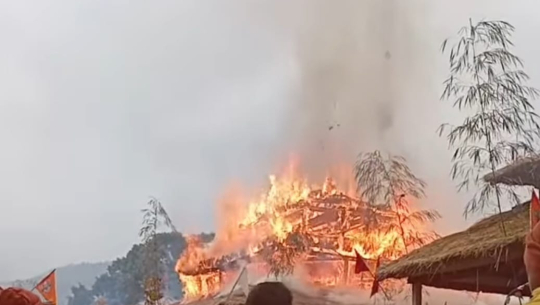 वैद्यनाथ कोटीहोम महायज्ञमा आगलागी, कुण्ड जलेर नष्ट