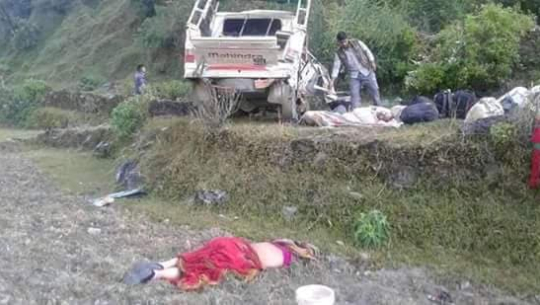 बझाङमा जिप दुर्घटना, २ जनाको मृत्यु