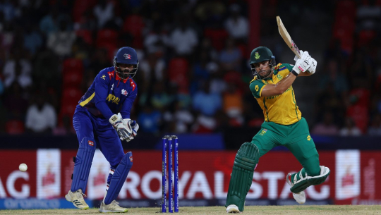 टी–२० विश्वकपः नेपाल दक्षिण अफ्रिकासँग एक रनले पराजित 
