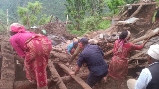 House Collapses in Dadeldhura Due to Heavy Rain