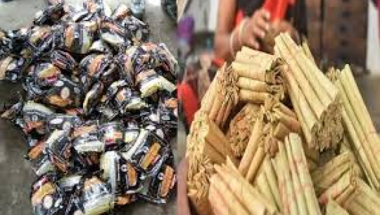 डडेल्धुरामा भन्सार छलीका बिडी र सुपारी बरामद  