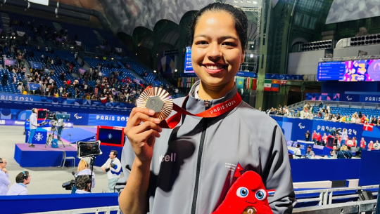 पारालिम्पिक्समा काश्य पदक जिताएकी पलेशाले ६५ लाख पुरस्कार पाउने