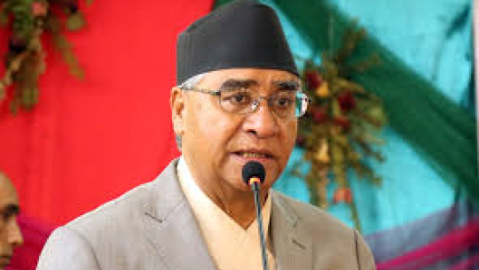 Dashain strengthens unity among community, family and individuals, says Deuba Kathmandu, Oct 10: President of Nepali Congress Sher Bahadur Deuba has described Bada Dashain as a festival that strengthens unity among communities, institutions, families and 