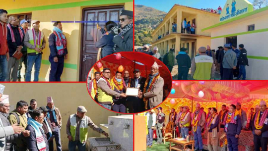 School infrastructure and facilities handed over to Chaurpati rural municipality in Achham