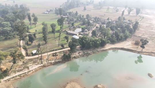 धनगढी–१४ मा खुटिया नदीको जोखिमः बगर बन्यो २२ बिघा जमिन