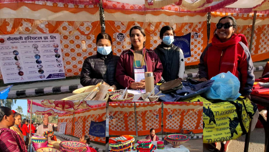 धनगढीमा शनिवारे मेला बन्यो उद्यमी महिलाका सामग्री बिक्री गर्ने गतिलो थलो