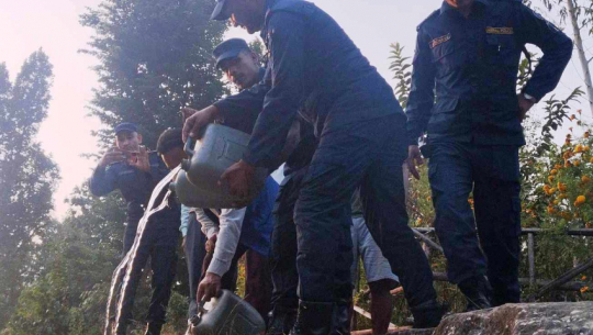 14 Liters of homemade liquor seized and destroyed in Dadeldhura