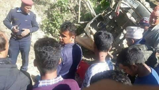 Two died in an accident in Dadeldura