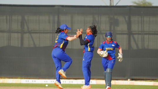 यु–१९ महिला टि–२० विश्वकपः नेपालद्वारा एक सय ३१ रनको लक्ष्य प्रस्तुत
