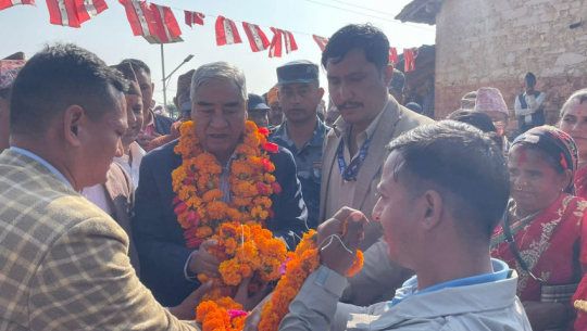 Former PM Deuba confirms progress on West Seti hydropower project by India