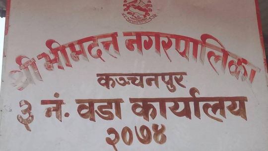 आठ दिनपछि खुल्यो भीमदत्त–३ वडा कार्यालय, स्थानीयका माग सम्बोधनपछि सेवा सुचारु