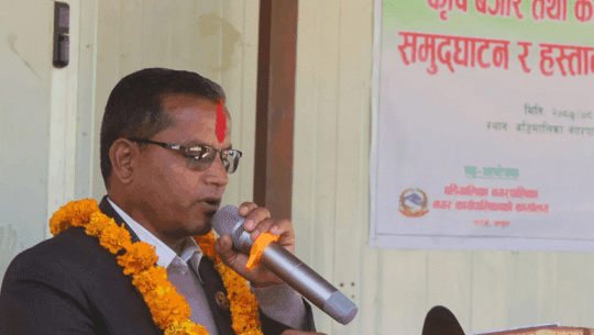 Cold store constructed in Bajura at a cost of Rs. 85 lakh