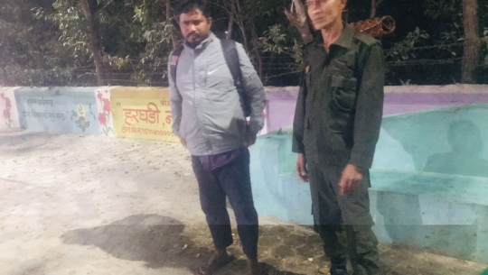 Dhangadhi city police rescue mentally unstable individual