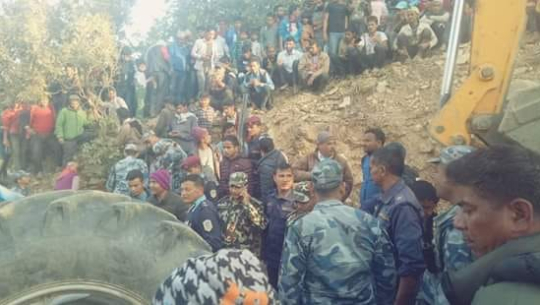 ट्रयाक्टर दुर्घटनामा एकको मृत्यु