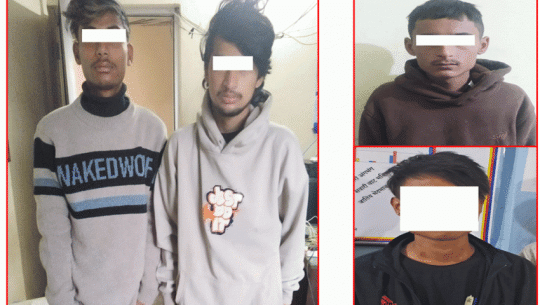 Four youths arrested with heroin in Kailali