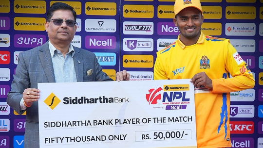 सुदूरपश्चिमका नरेन साउँदले एनपीएलमा बनाए रेकर्ड