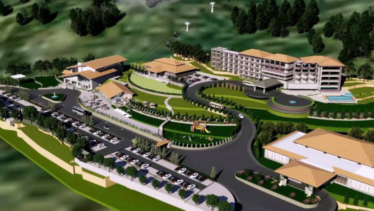 परराष्ट्रमन्त्री राणाले आज चिसापानीमा केबलकारको शिलान्यास गर्दै