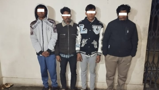 कैलालीमा खैरो हेरोइनसहित पाँच जना पक्राउ
