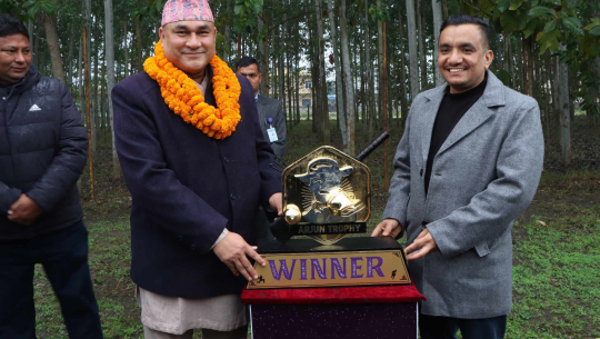 धनगढीमा माघ १९ गतेदेखि अर्जुन ट्रफी राष्ट्रिय क्रिकेट प्रतियोगिता हुने 